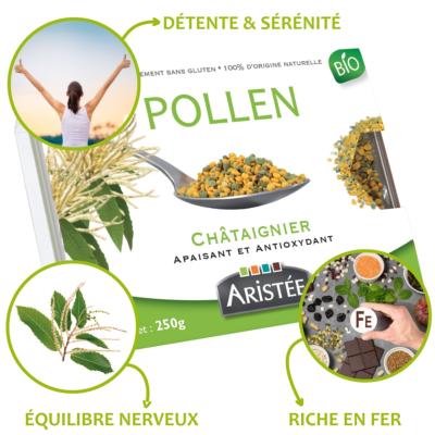 Pollen frais de chtaignier Ariste