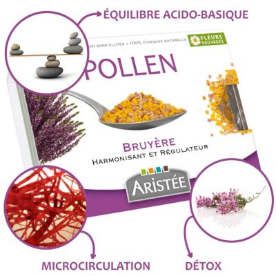 Pollen frais de bruyère Aristée®